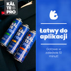 Set 2X KÄLTEPRO 5in1 - equivalente a 1510g di refrigerante R134a + tubo + adattatore HP/LP