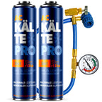 Set 2X KÄLTEPRO 3 in 1 - equivalente a 1510g di refrigerante R134a + tubo