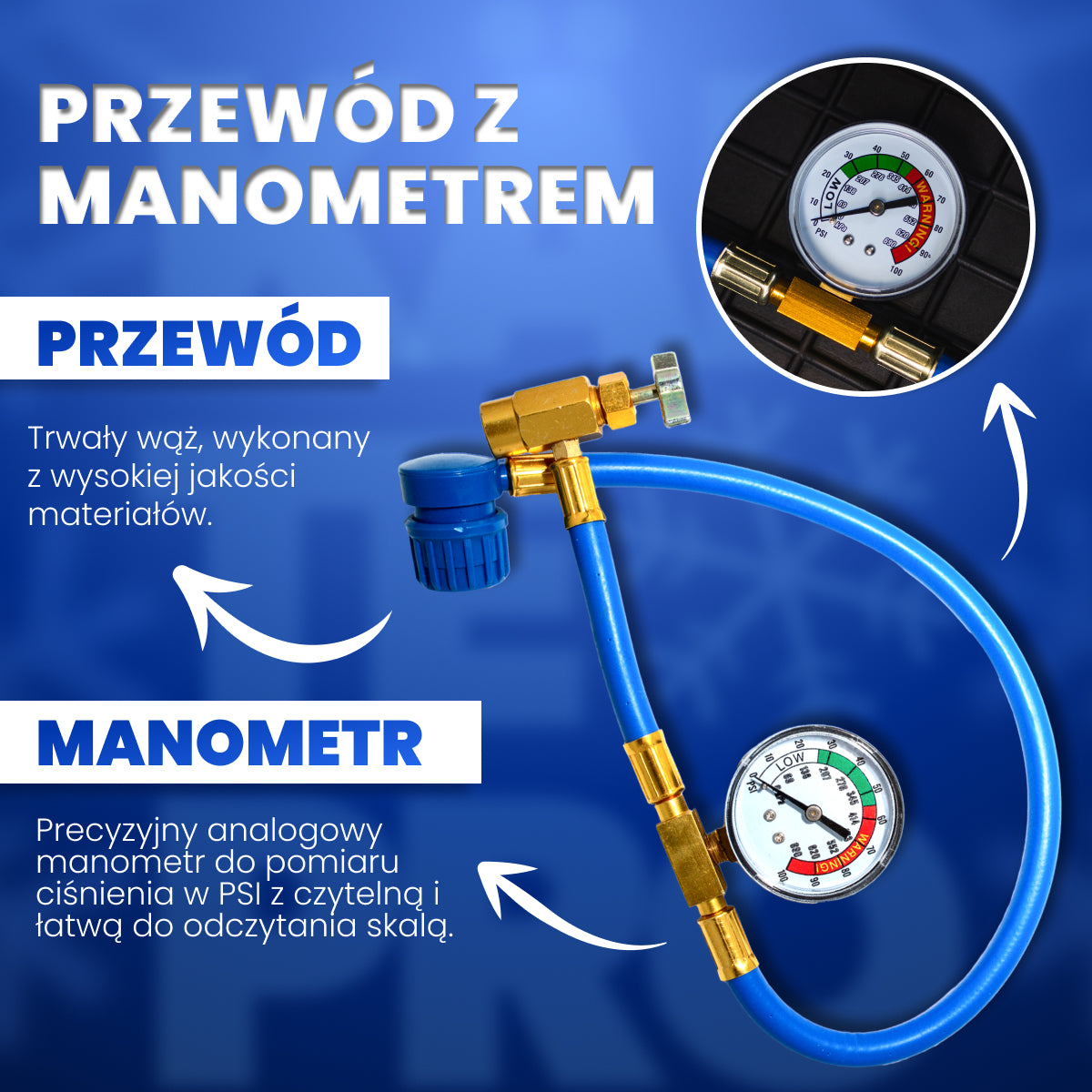 KÄLTEPRO 3in1 Set - entspricht 755g Kältemittel R134a + Schlauch